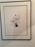 Al Hirschfeld Beverly Hillbillies lithograph 