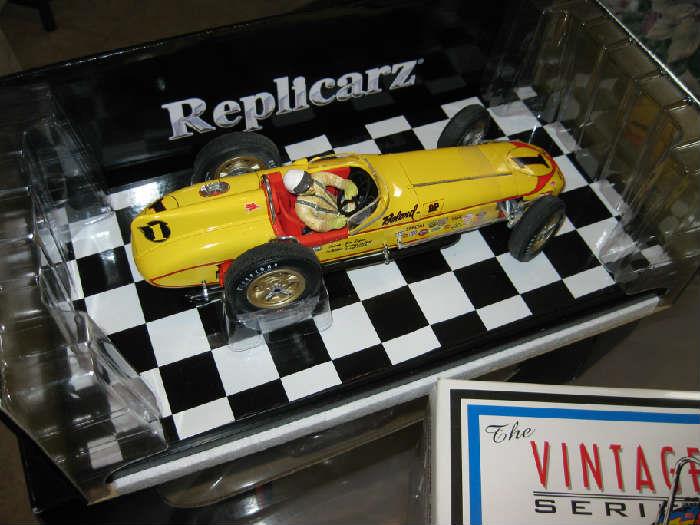 Vintage race car replica