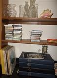 some albums, CD's and a few of the hundreds of cassette tapes (which include Beatles, Rolling Stones & more)