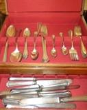 one of the sets of Sterling & Silver Plate Flatware available