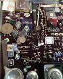 Lots of great costume & sterling jewelry