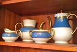 Limoges Coffee Set with cups, saucers. side plates
