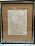 Picasso original limited edition signed etching