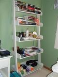 White Ladder Style Bookcase