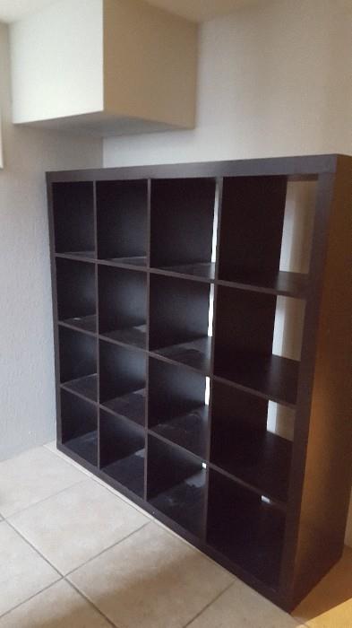 Bookshelf with 16 sections for better storage