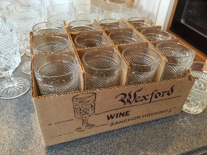New!  Wexford Wine glasses Anchor Hocking