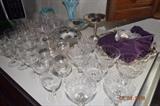 crystal and glass ware