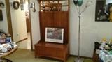 Hall tree with a bench