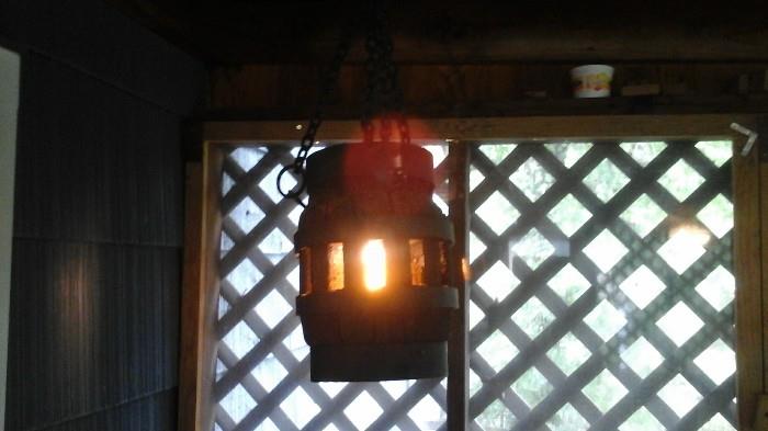 Unique barrel lamp