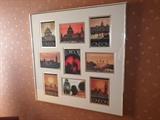 London framed art