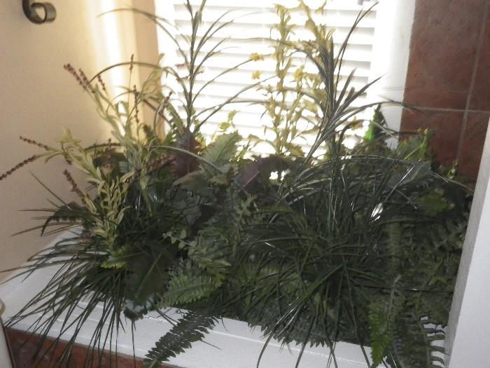 Group of artificial greenery - sold individually