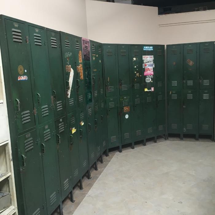 Worley lockers 6 and 10 door
