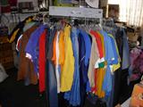 new clothing with tags..T shirts, jeans & jackets
