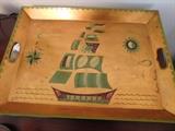 Signed Georges Briard tray - mid century