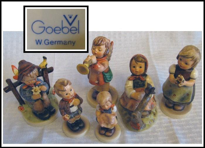Just a sampling of the Goebels. Made in West Germany.