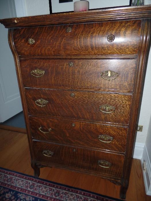 Antique oak dresser