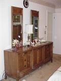 Mid-century dresser with two mirrors
