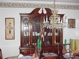 Lighted china cabinet