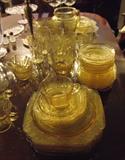 depression glass "Madrid"