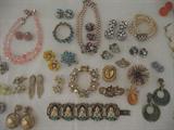 Small sampling of the vintage jewelry.