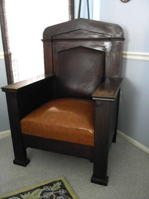 Awesome antique altar chair