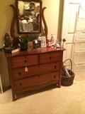 Antique dresser with tilt mirror