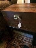 Chest style side table