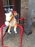 Rocking horse waiting for a rider