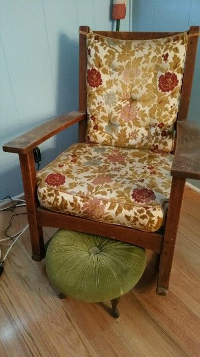 Antique Mission style chair 