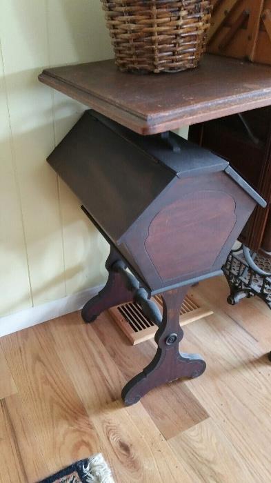 Antique sewing stand