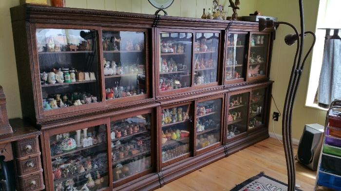 Antique Trade Danner Barrister Lawyer Bookcases.