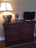 Antique pine chest
