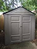 Rubbermaid shed available by silent bid