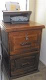 Oak legal size file cabinet-sold