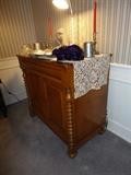 1920's Berkey & Gay Serving Cabinet