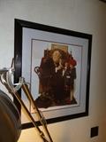 Norman Rockwell Framed Print