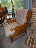 Heywood Wakefield Cinnamon Upholstered Chair