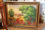 Framed Oil Painting, Artist Signed
