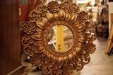 Ornate Bullseye Mirror 