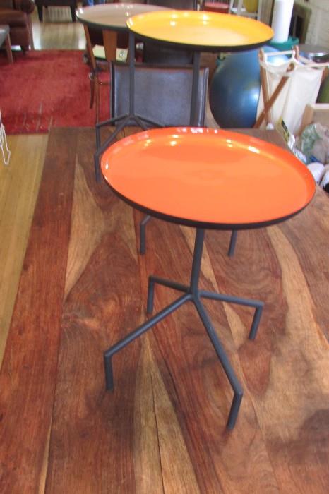 Tables from CB2 and a custom made dining table
