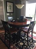 Breakfast room table and four chairs - SOLD