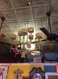Mid century modern contemporary light fixture chandelier. Several great pieces from this era available. 