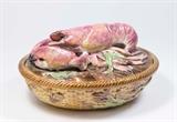 Lot #42 George Jones Lobster Majolica