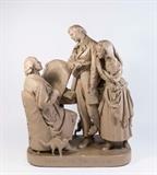 Lot #44 John Rogers Grouping, Coming to the Parson