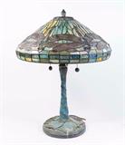 Lot #311 Tiffany Style Lamp