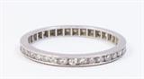 Lot #153 Platinum, Diamond Wedding Band