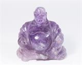 Lot #471 Chinese Purple Quartz Figure