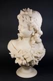 Lot #1014 Composition Bust of Young Maiden