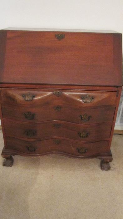 ANTIQUE SECRETARY DESK
