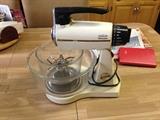 Sunbeam standing mixer.